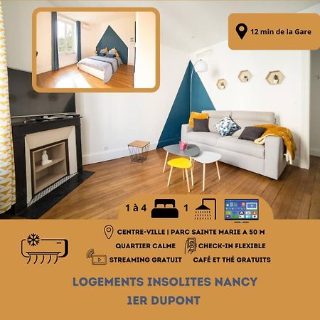 Le P'Tit Dupont - Logements Insolites Nancy Esterno foto